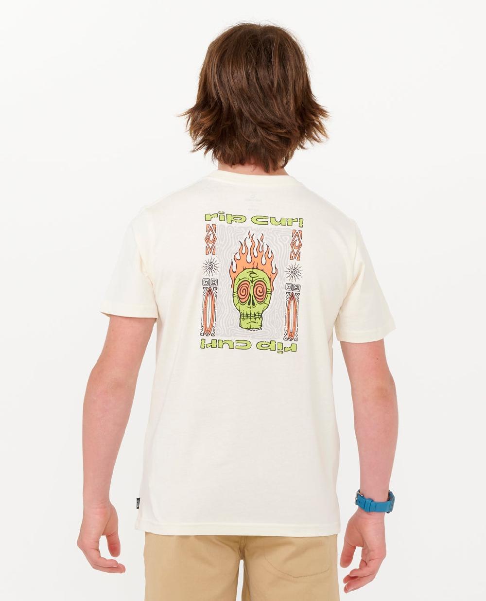 Rip Curl Cosmic Skull Tee - Kids