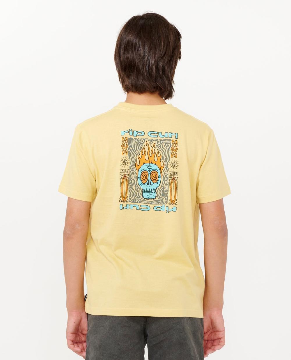 Rip Curl Cosmic Skull Tee - Kids