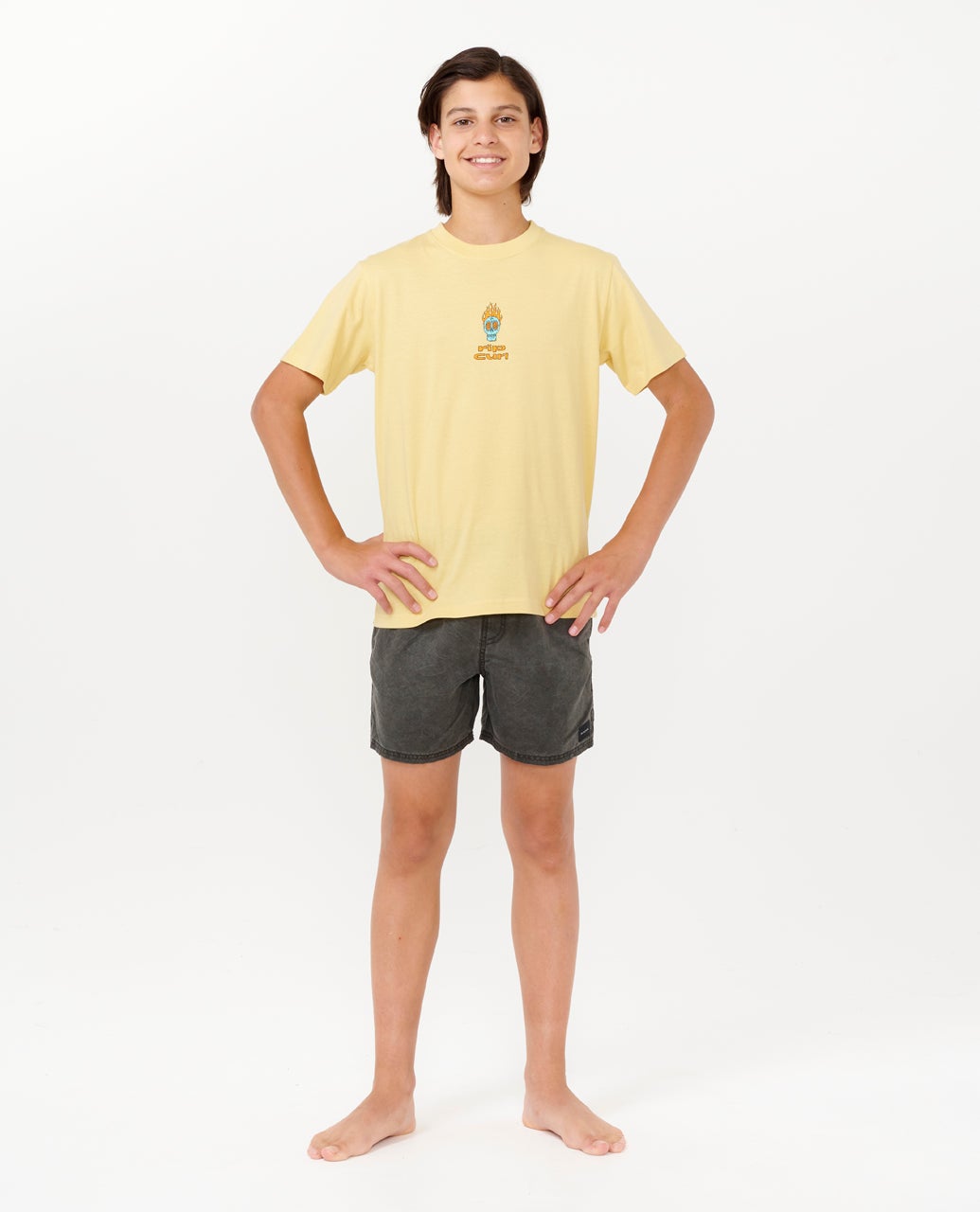 Rip Curl Cosmic Skull Tee - Kids