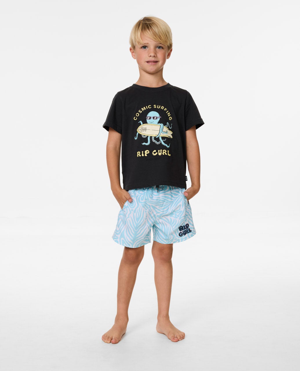 Rip Curl Cosmic Surfing Tee - Kids