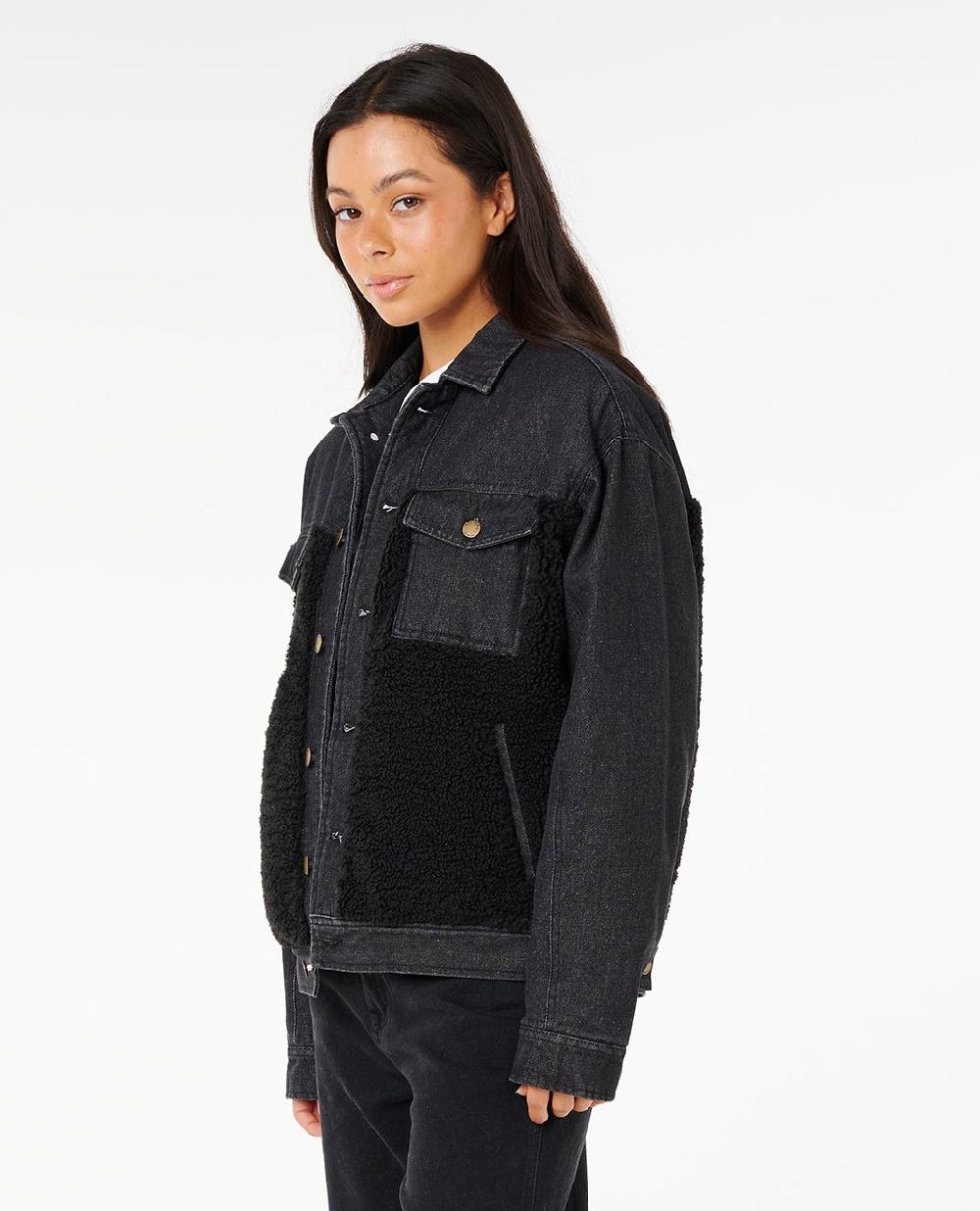 Rip Curl Cruisin' Sherpa Denim Jacket