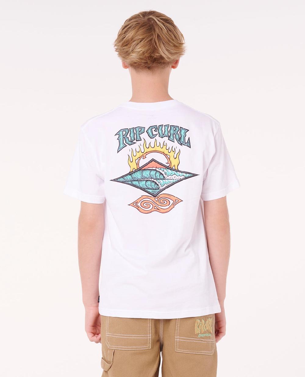 Rip Curl Dazed And Tubed Tee - Kids