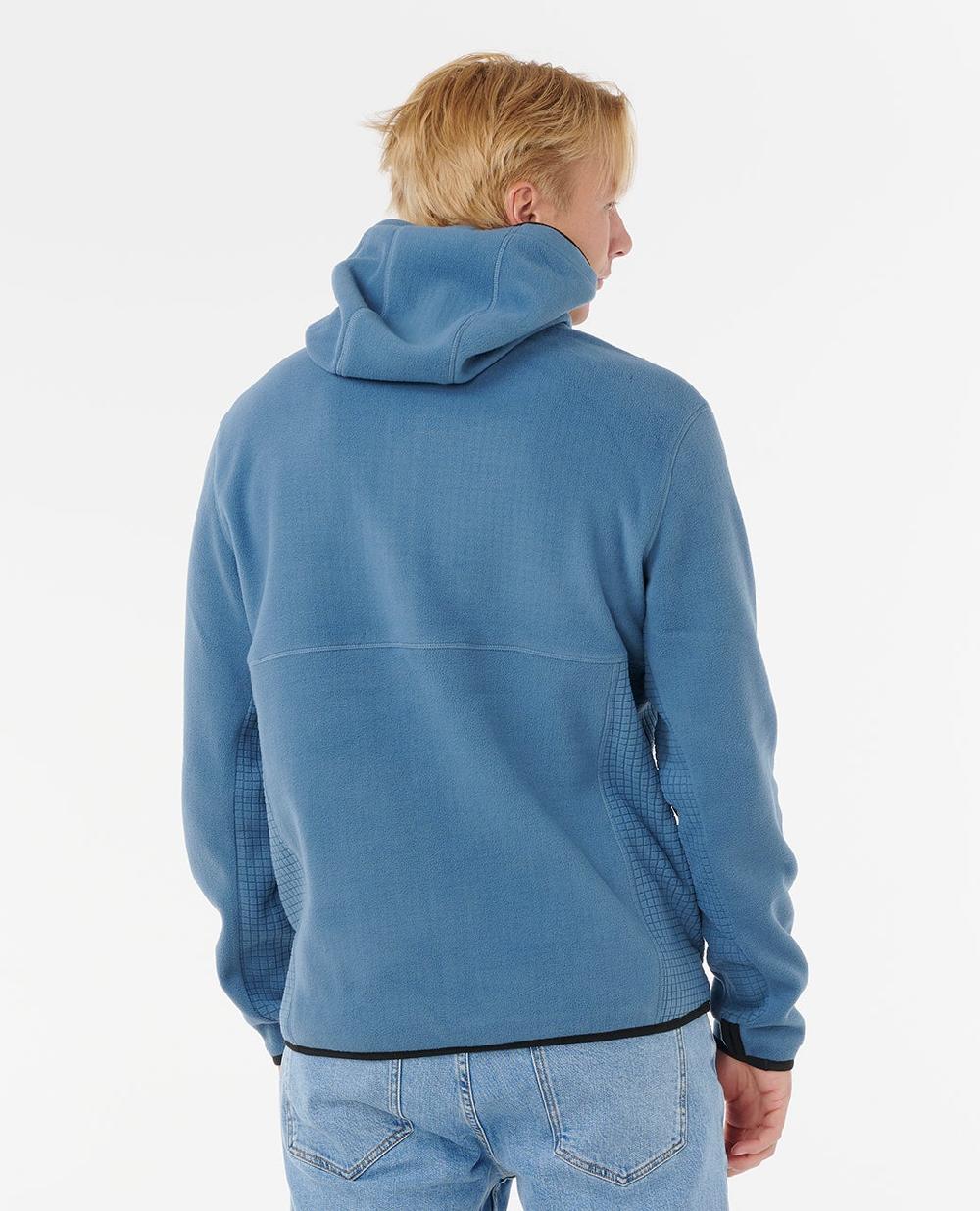 Rip Curl Departed Polar Fleece Zip Through Jacket