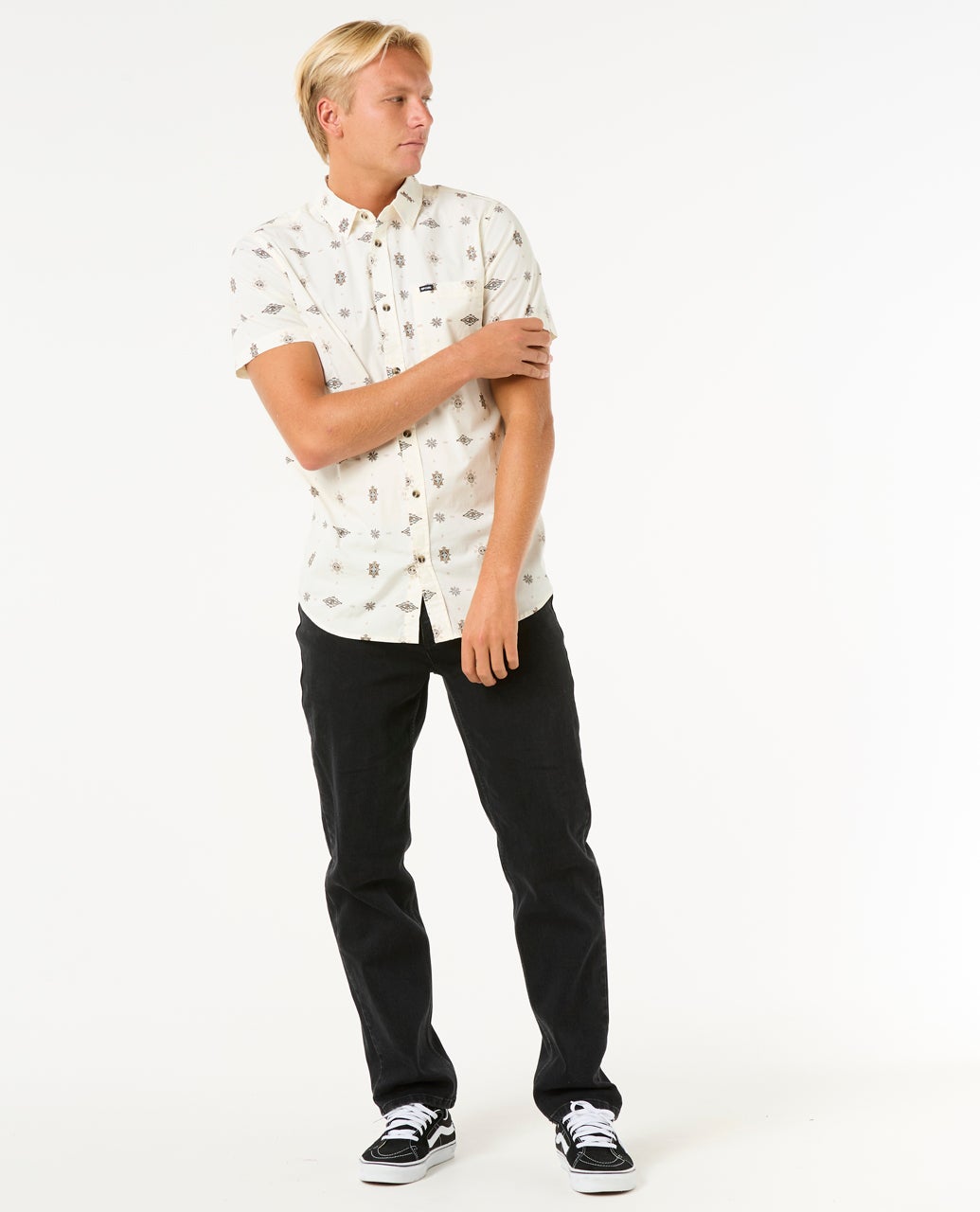 Rip Curl Diamond Micro Short Sleeve Shirt