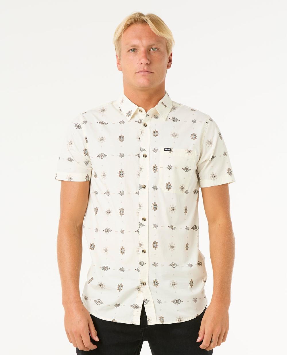 rip curl Diamond Micro Short Sleeve Shirt