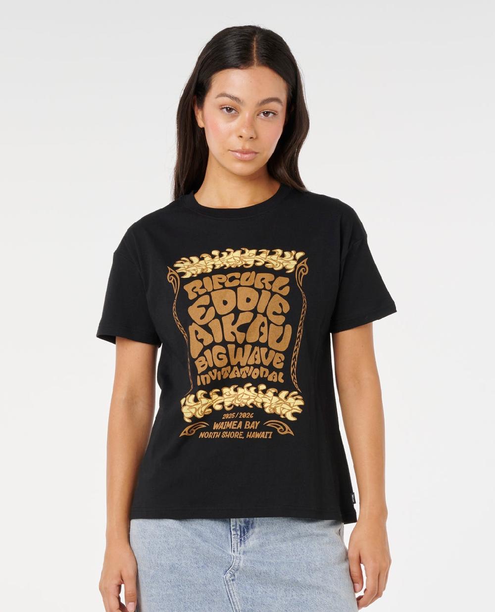 rip curl Eddie Would Go Lei Lei Relaxed Tee