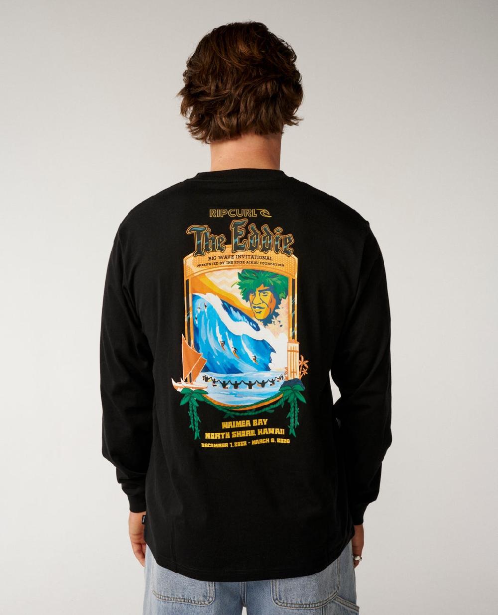 Rip Curl Eddie Would Go Long Sleeve Tee