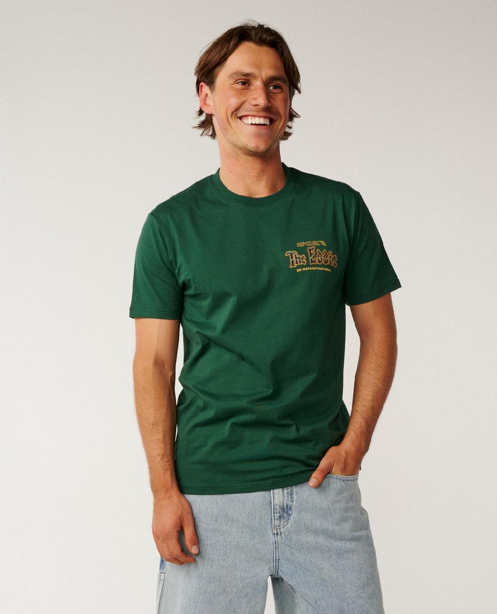 rip curl Eddie Would Go Poster Art Tee