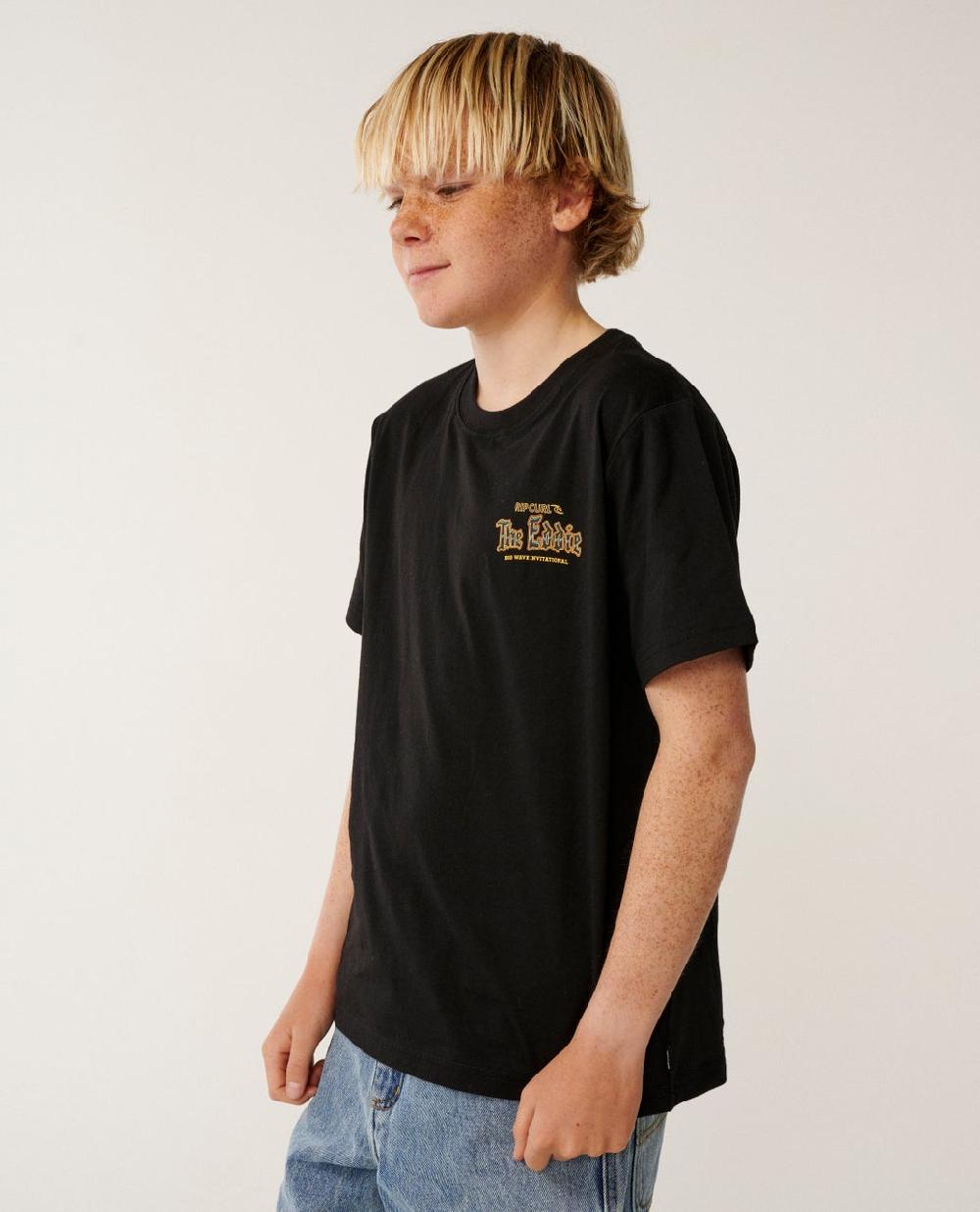 Rip Curl Eddie Would Go Poster Art Tee - Kids