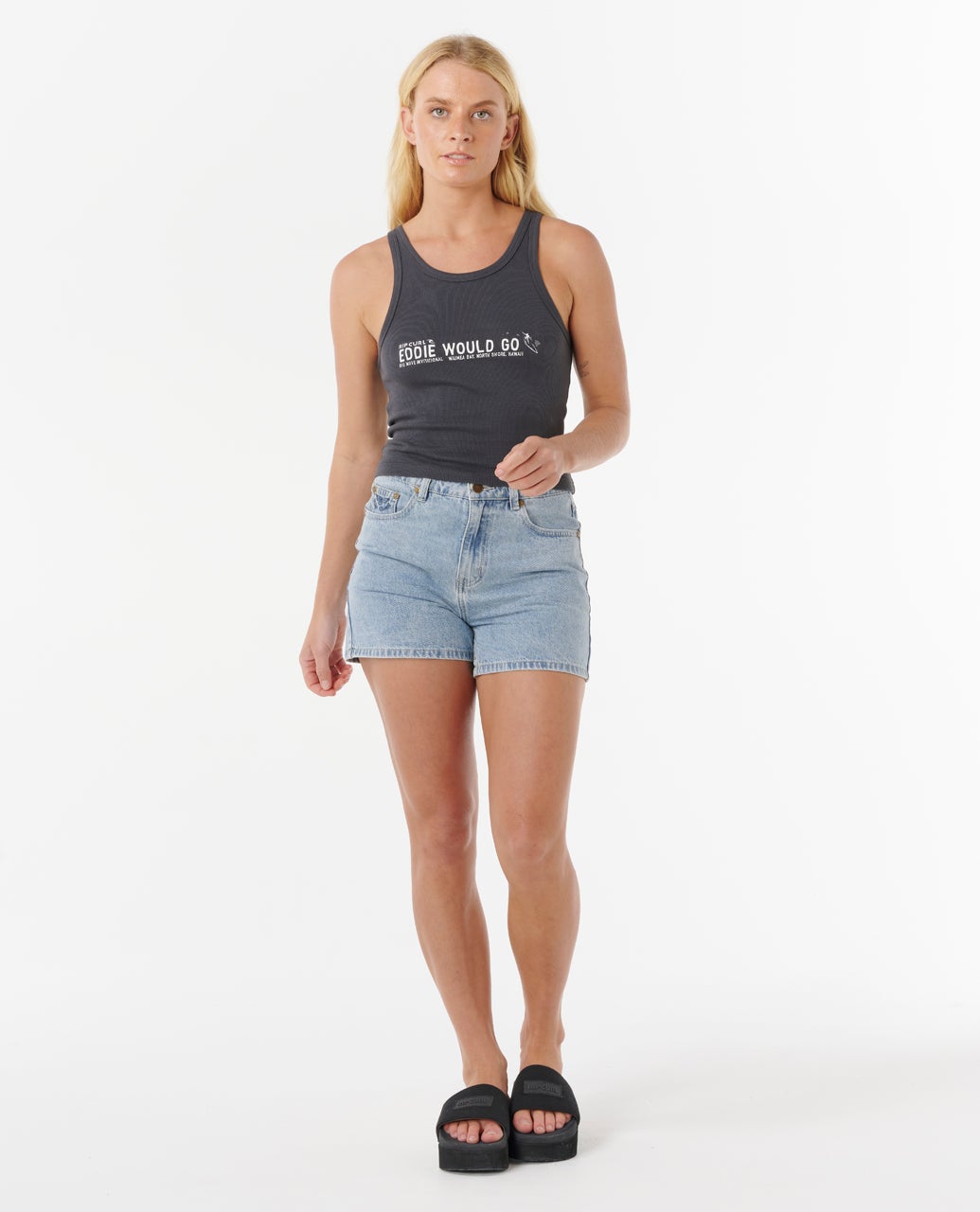 Rip Curl Eddie Would Go Rib Tank