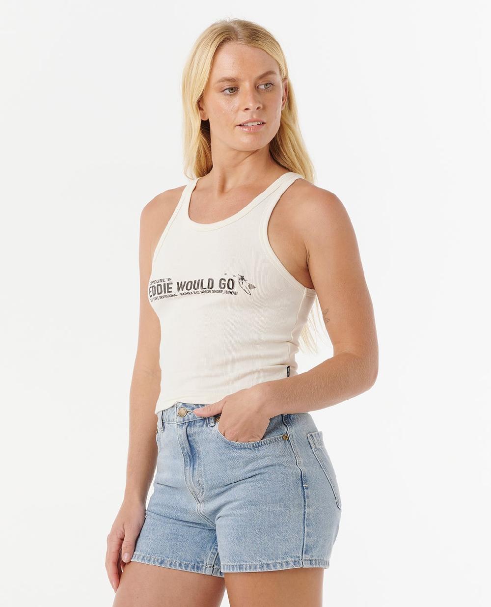 Rip Curl Eddie Would Go Rib Tank