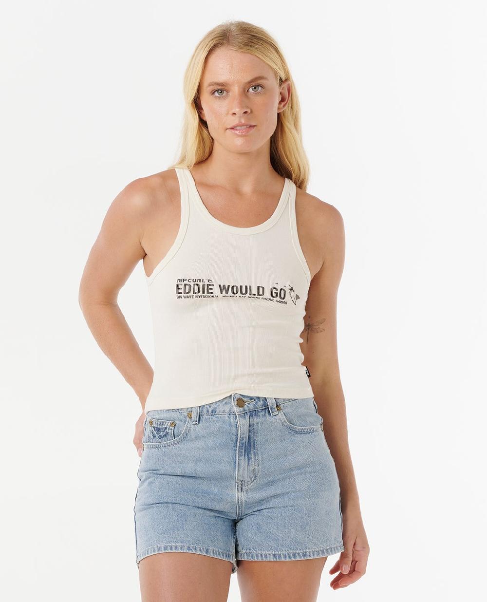 rip curl Eddie Would Go Rib Tank