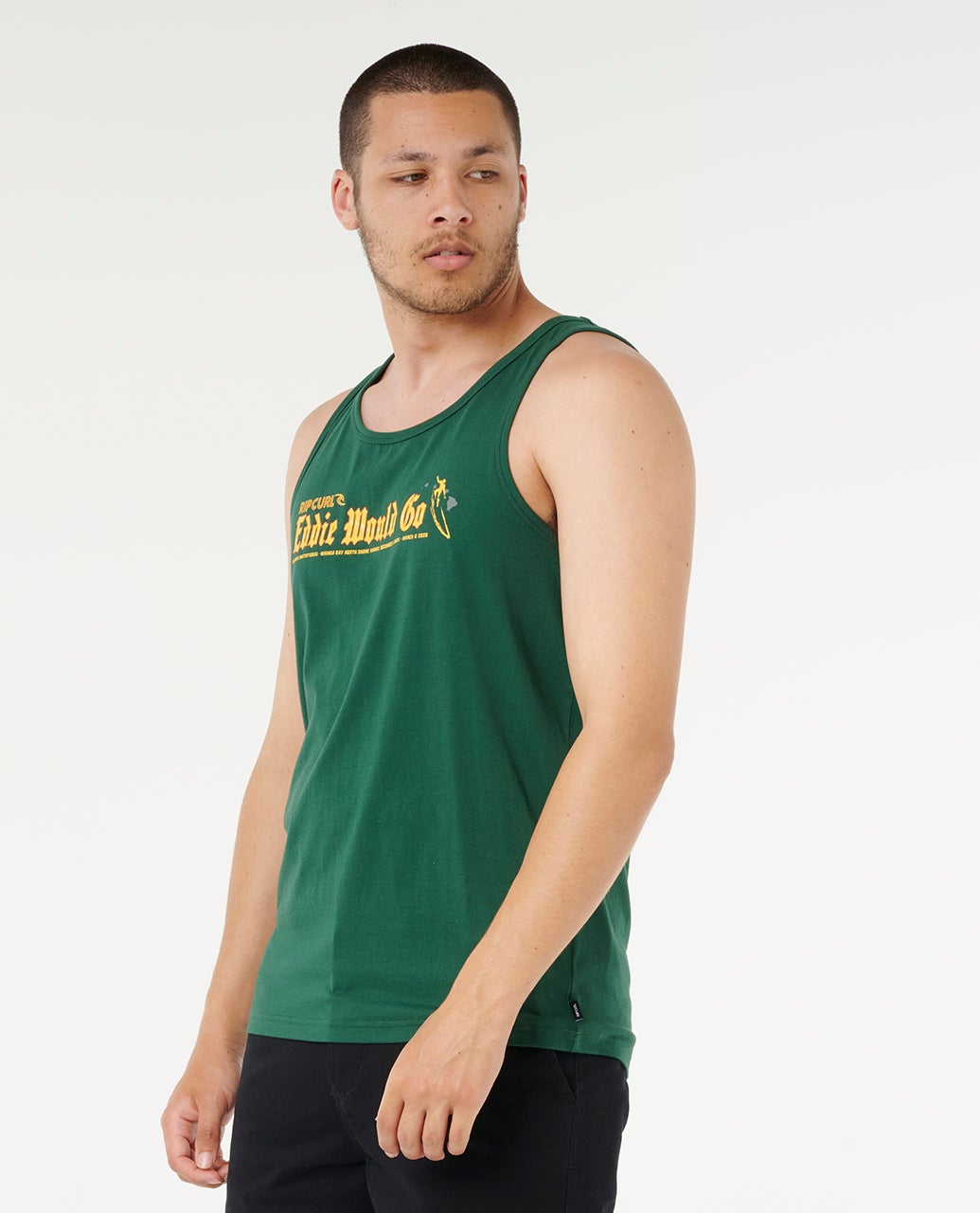 Rip Curl Eddie Would Go Sticker Tank