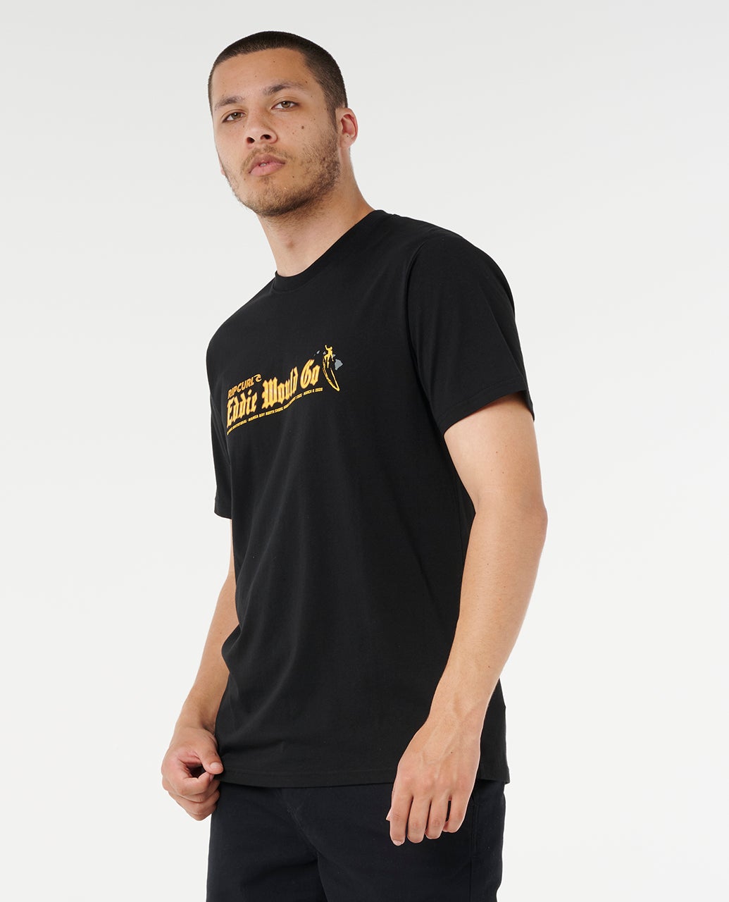 Rip Curl Eddie Would Go Sticker Tee