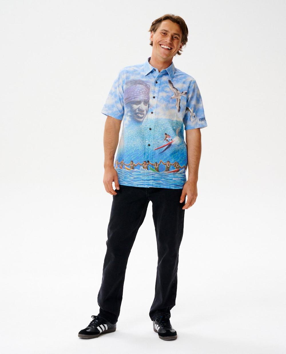 Rip Curl Eddie Would Go Woven Short Sleeve Shirt