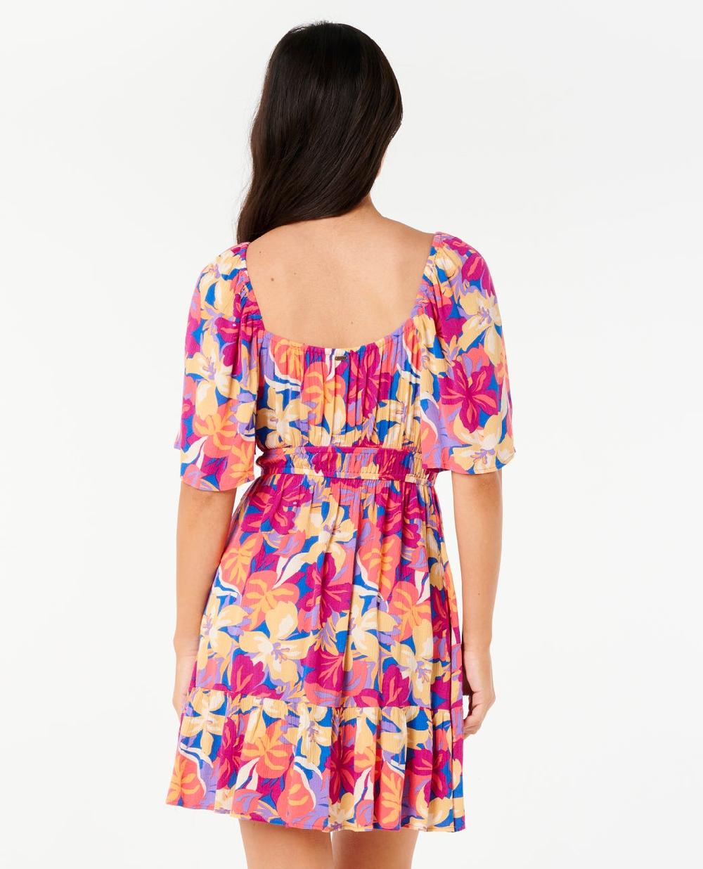 Rip Curl Es Vedra Mini Short Sleeve Dress