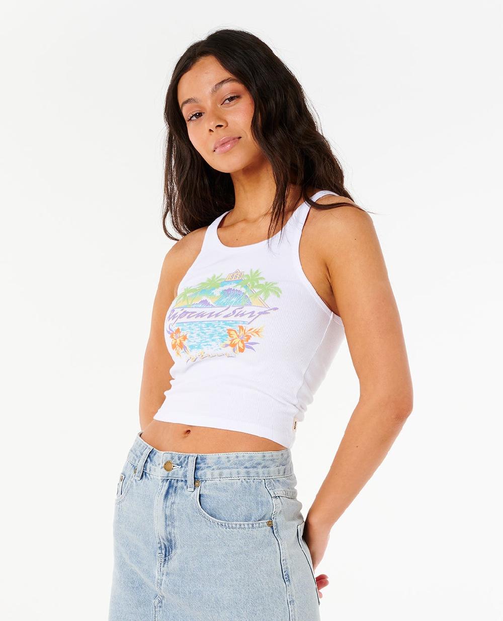 Rip Curl Es Vedra Rib Tank