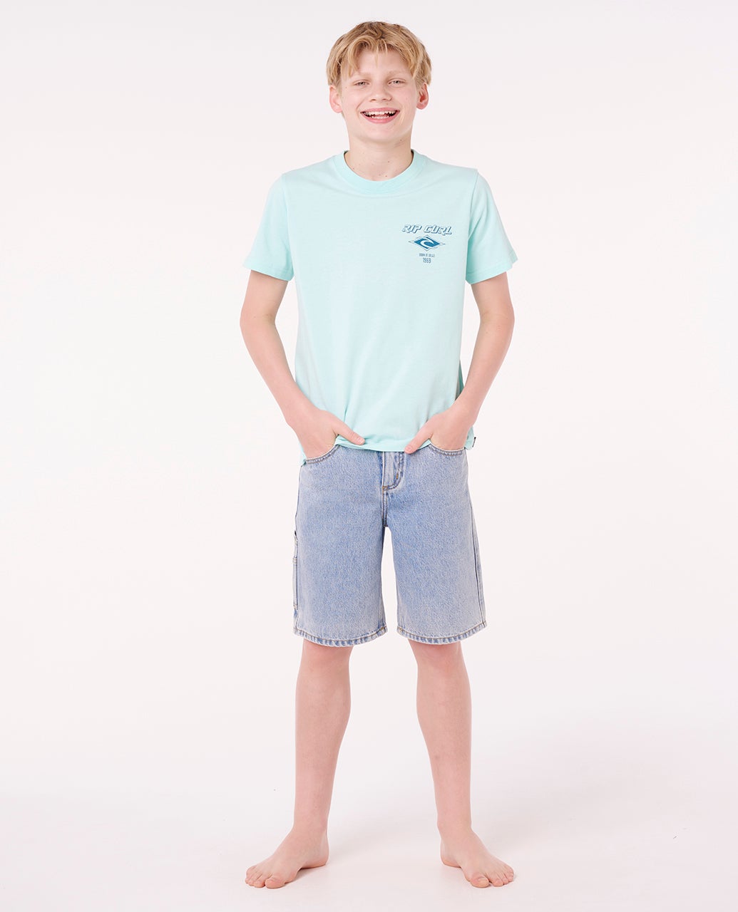 Rip Curl Fadeout Icon Tee - Kids