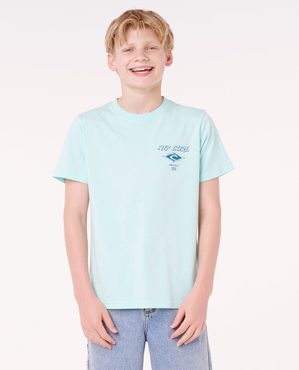 rip curl Fadeout Icon Tee - Kids