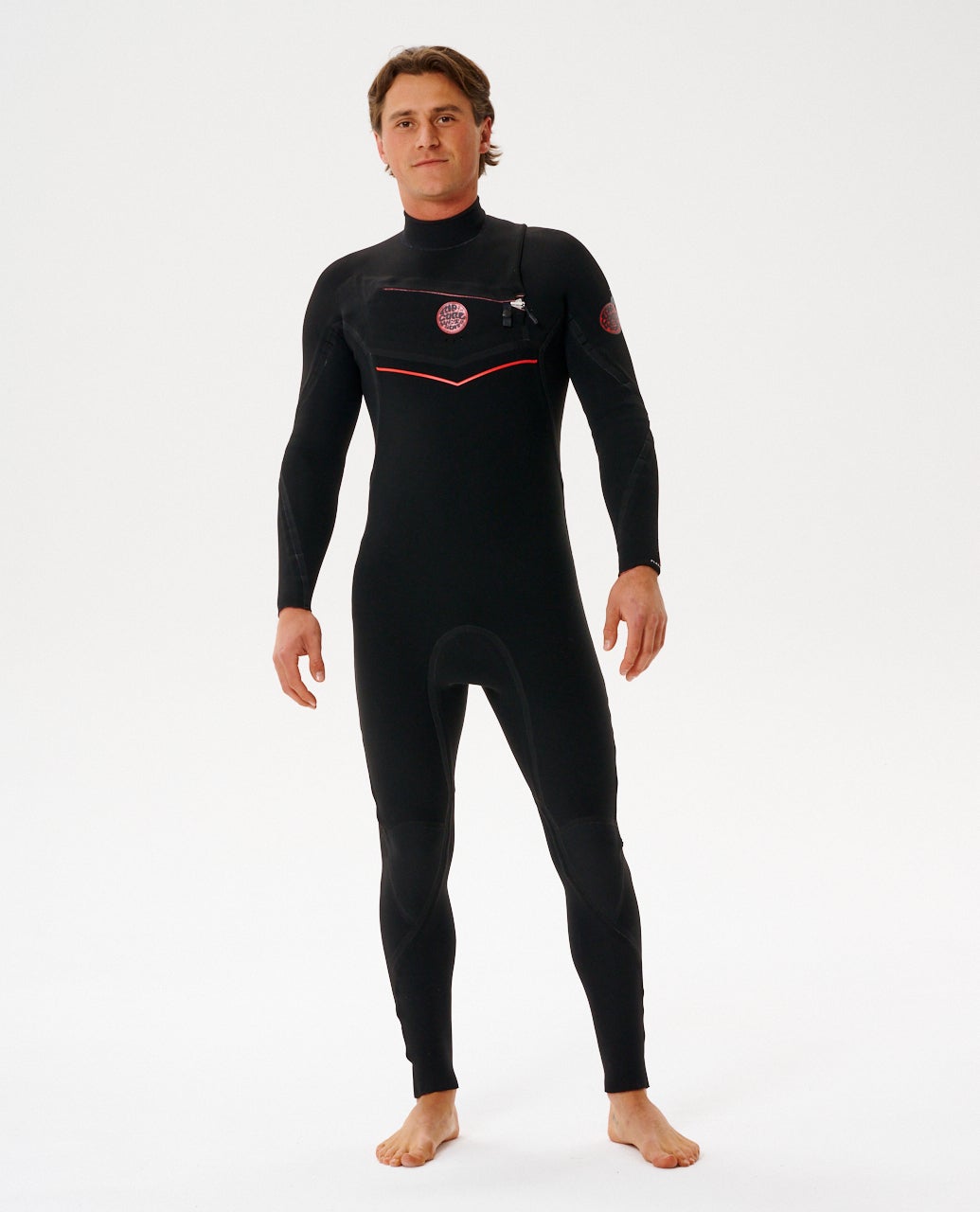 rip curl Flashbomb Fusion 3/2mm Chest Zip Wetsuit