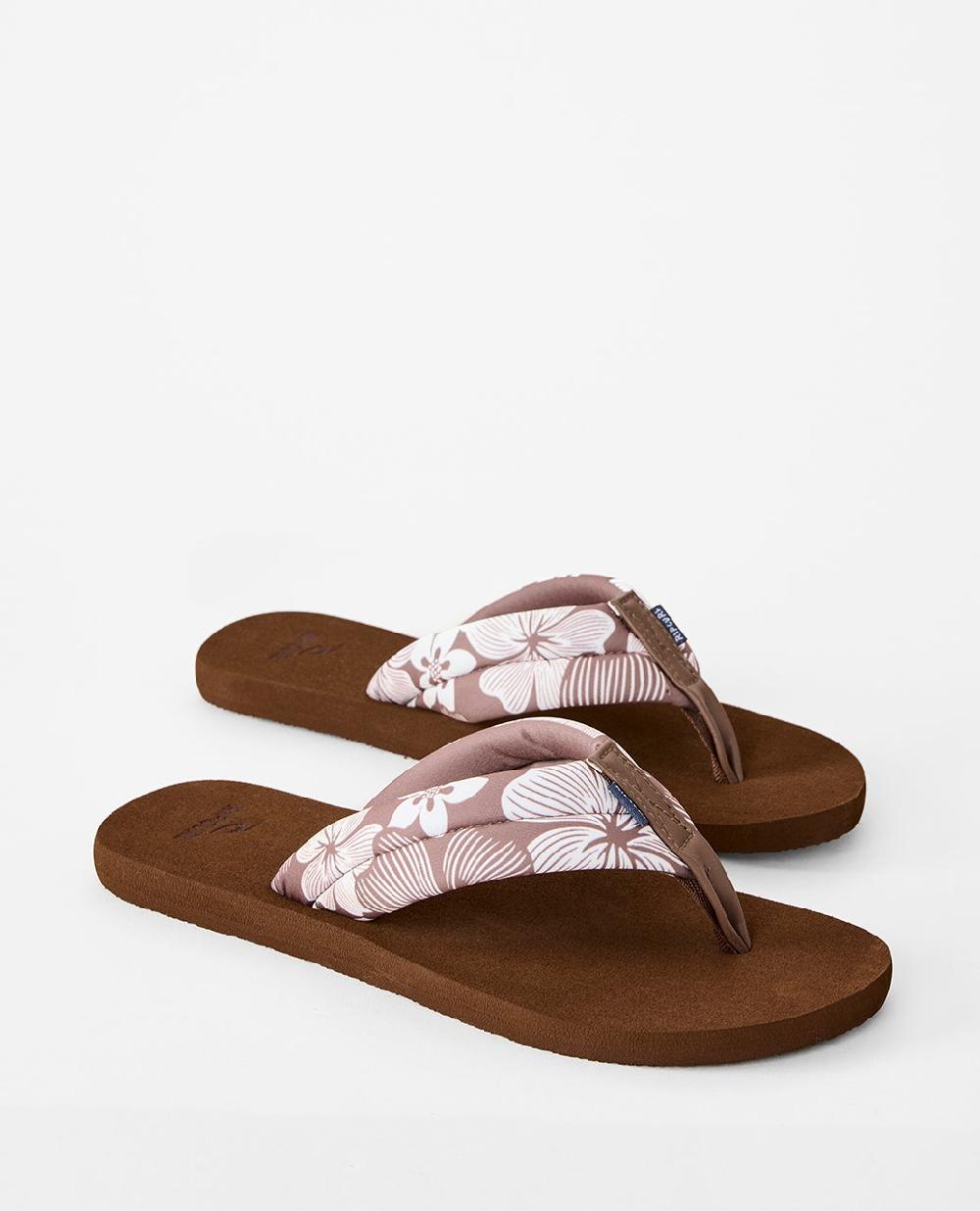 rip curl Freedom Plush Bloom Open Toe Sandals