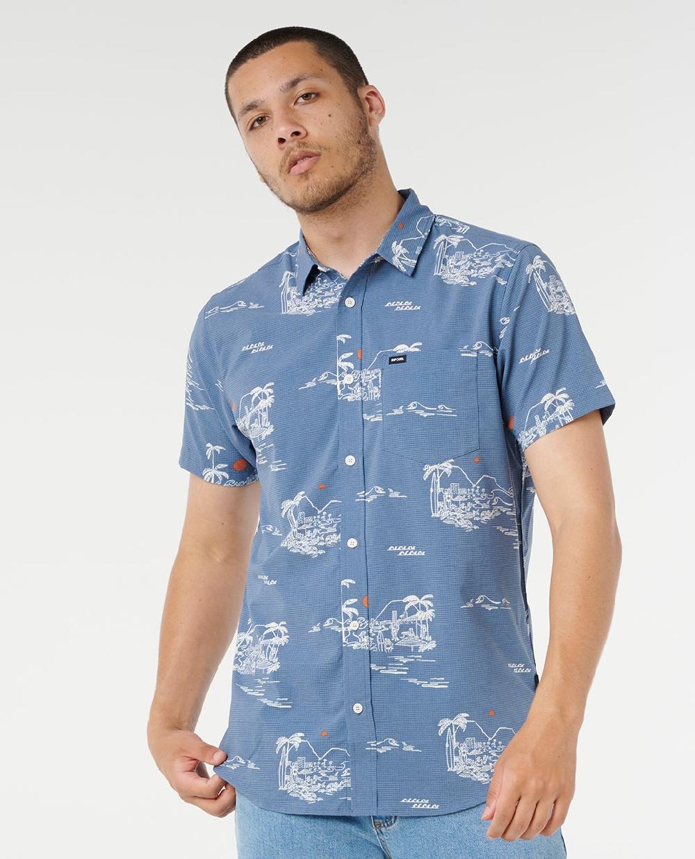 rip curl Fun Times Aerotech Short Sleeve Shirt