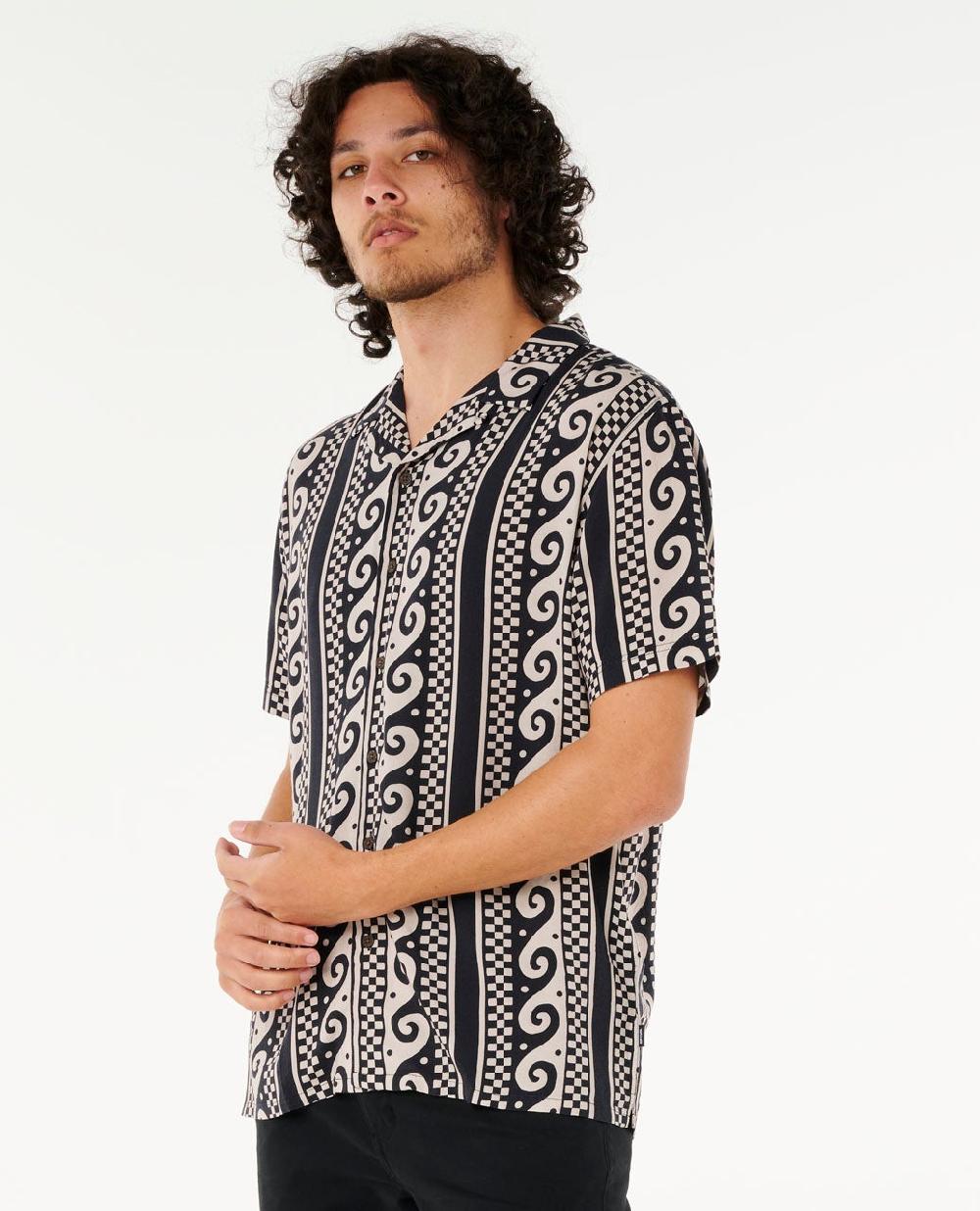 Rip Curl Fun Times Stripe Short Sleeve Shirt