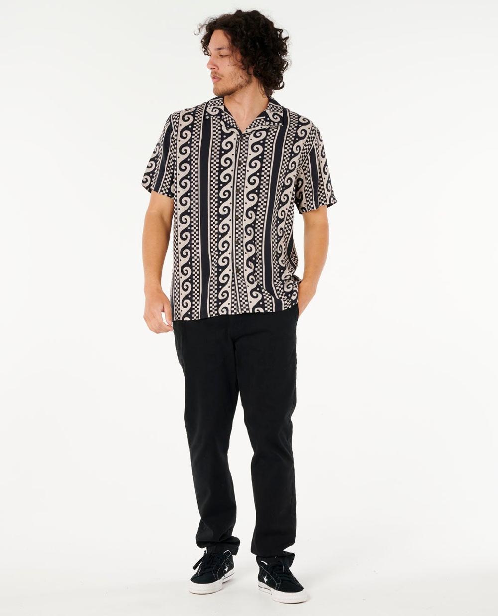 Rip Curl Fun Times Stripe Short Sleeve Shirt