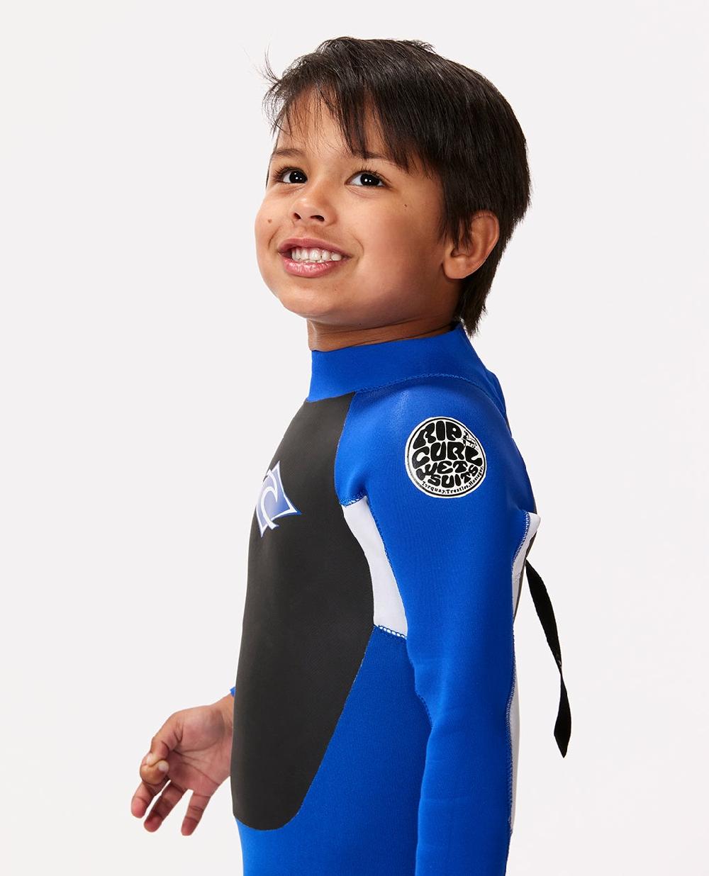 Rip Curl Groms Omega 4/3 Back Zip Fullsuit Wetsuit