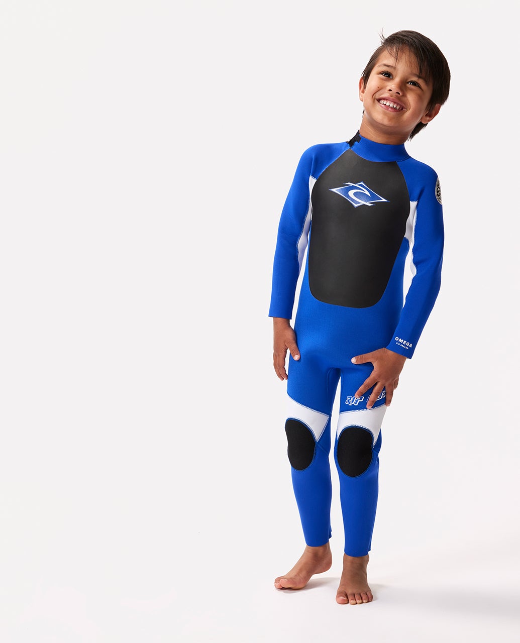 rip curl Groms Omega 4/3 Back Zip Fullsuit Wetsuit