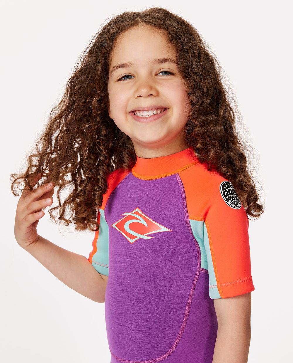 Rip Curl Groms Omega Back Zip Springsuit Wetsuit