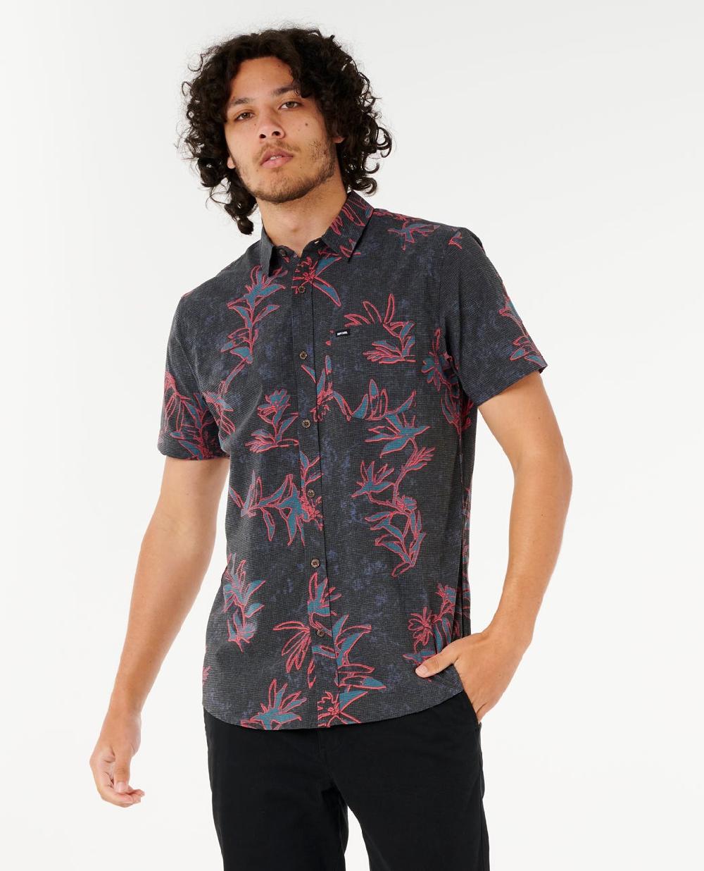 rip curl Heritage Floral Short Sleeve Shirt