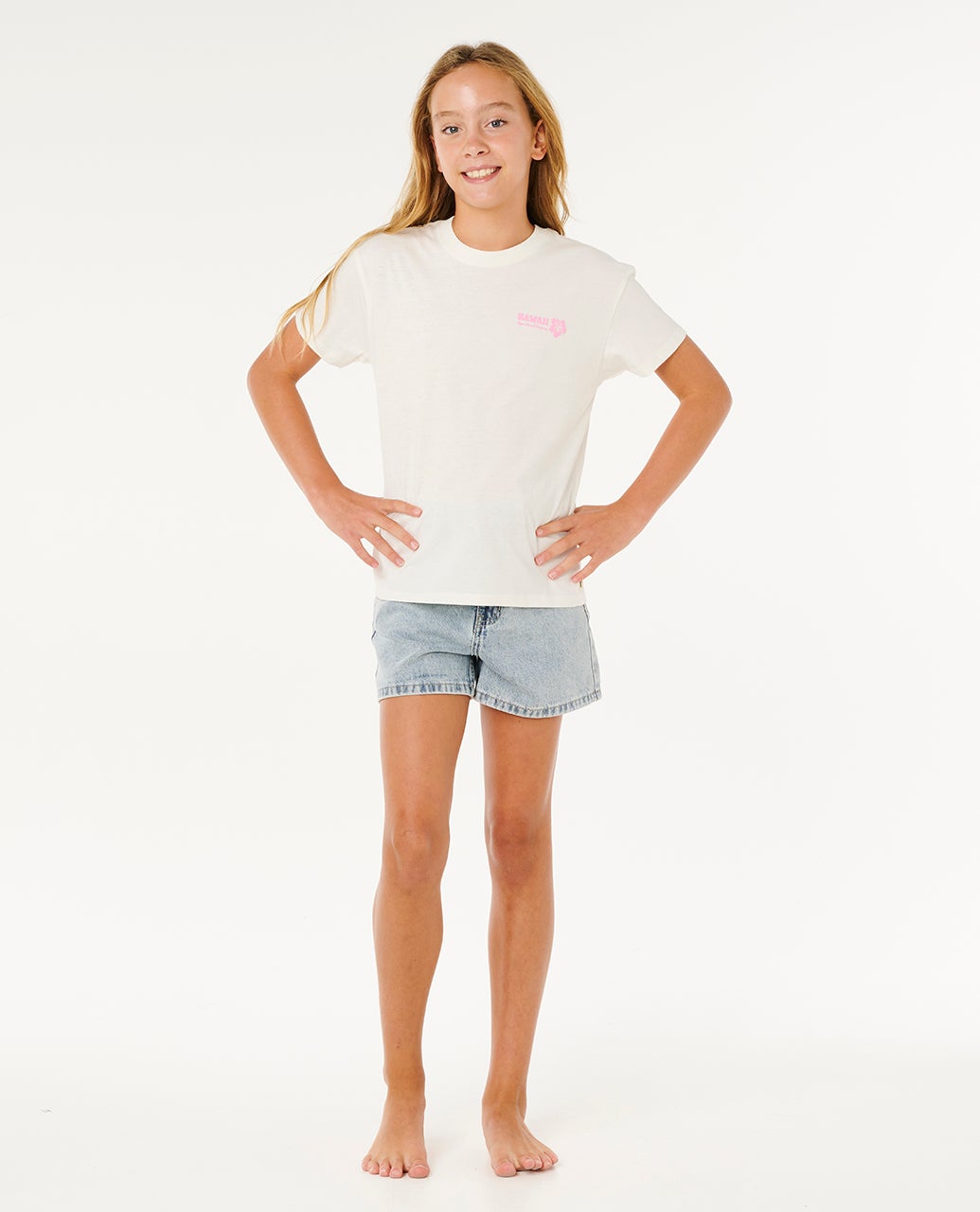 Rip Curl Hibiscus Heat Desto Tee - Kids