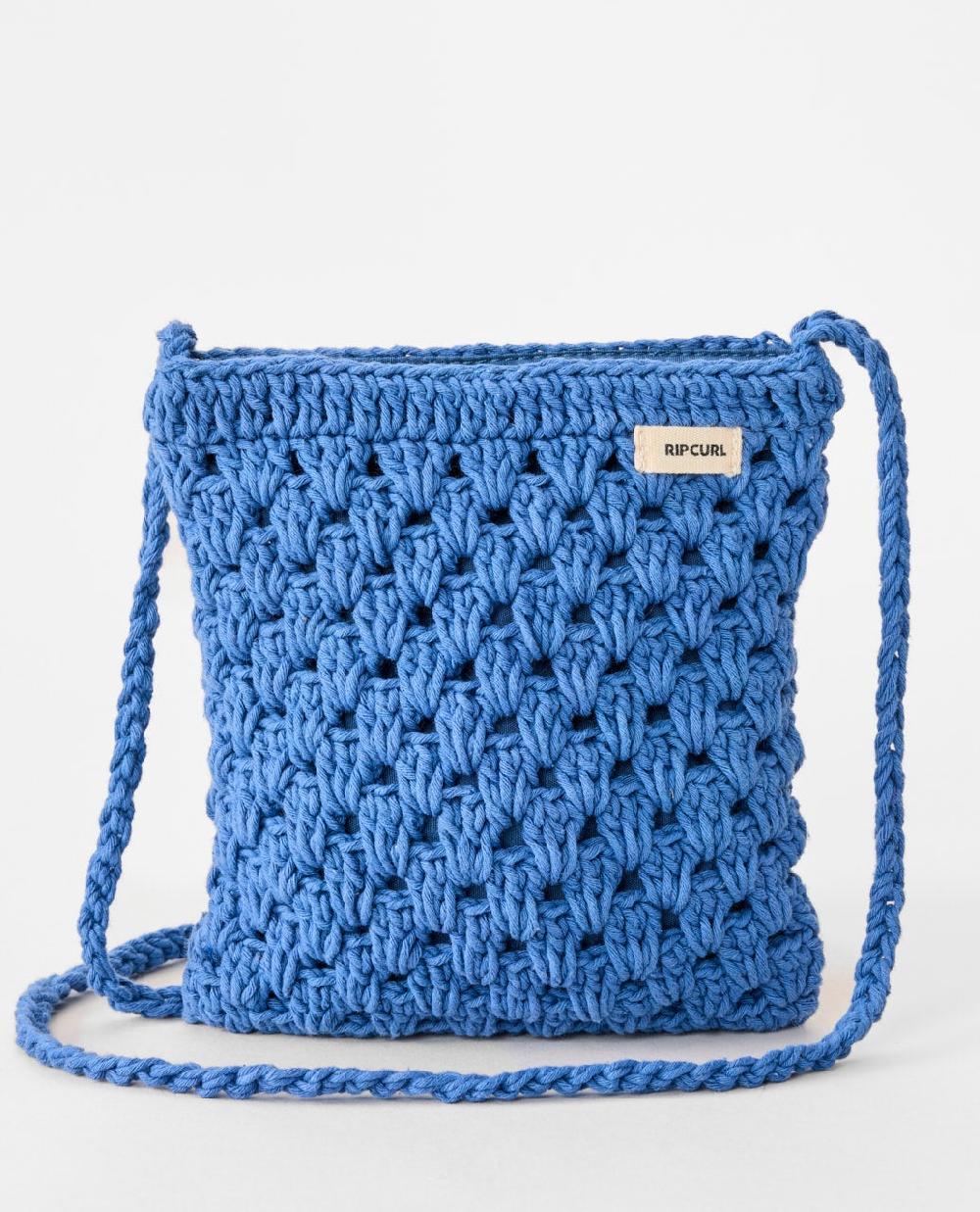 rip curl Holiday Crochet Crossbody Bag