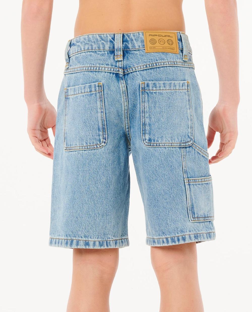 Rip Curl Hyped Up 20" Denim Walkshort - Kids