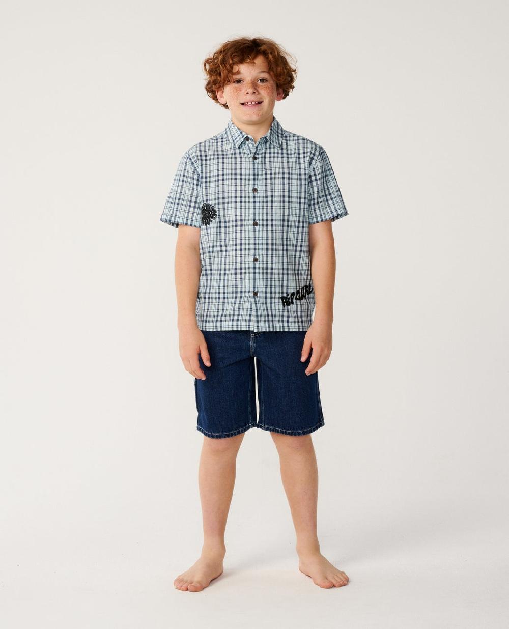 Rip Curl Hyped Up 20" Denim Walkshort - Kids