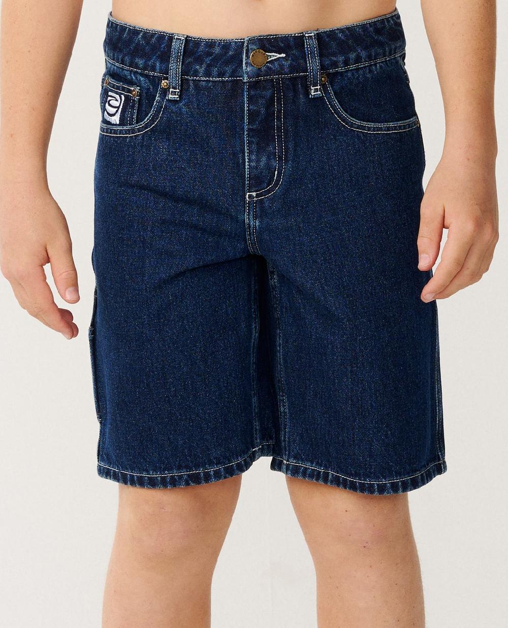 rip curl Hyped Up 20" Denim Walkshort - Kids