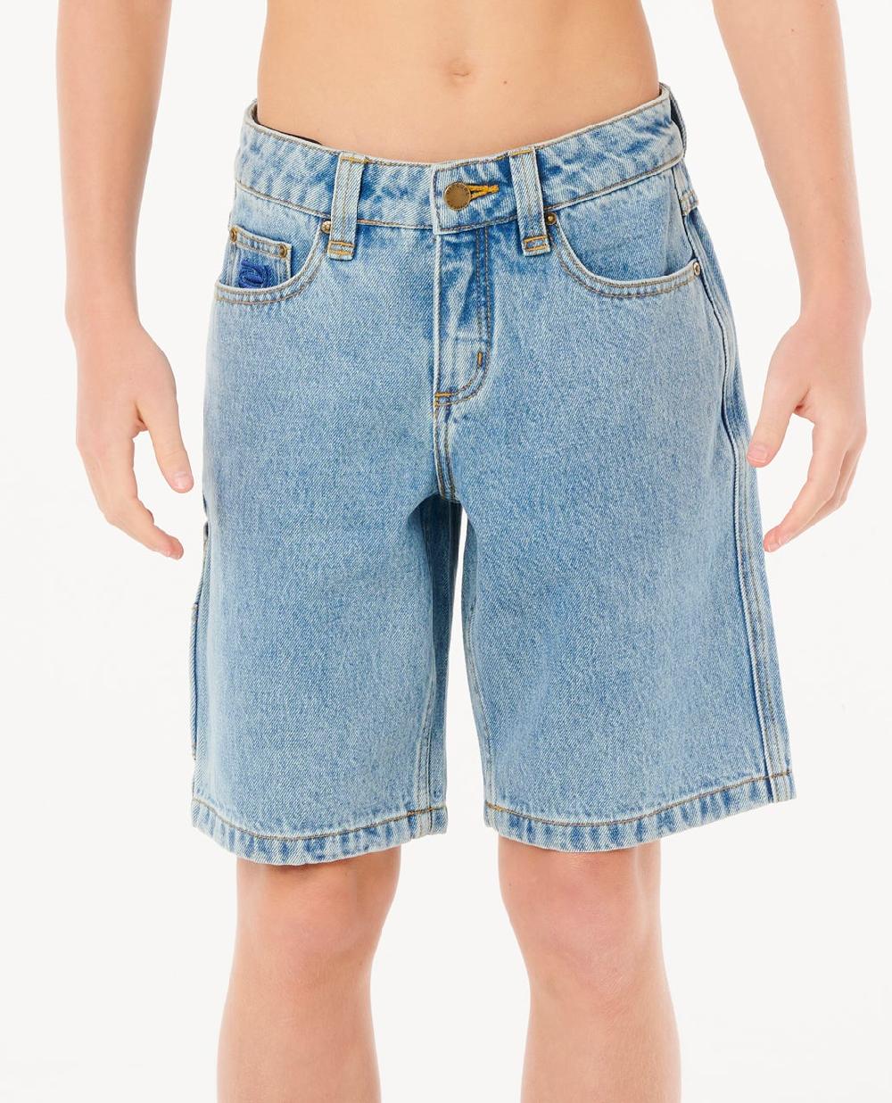 rip curl Hyped Up 20" Denim Walkshort - Kids