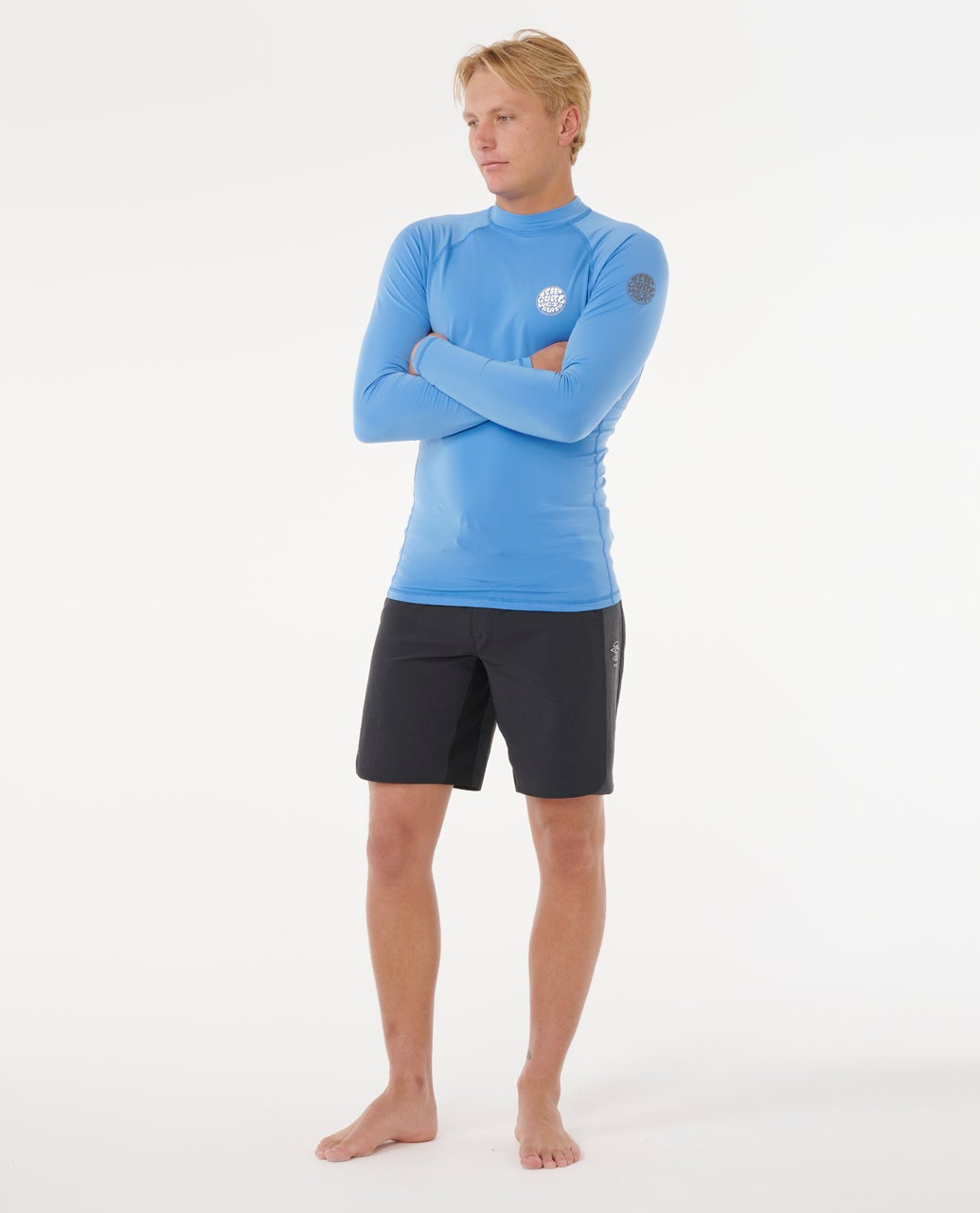 Rip Curl Icons UPF50+ Brushed Long Sleeve Rash Vest