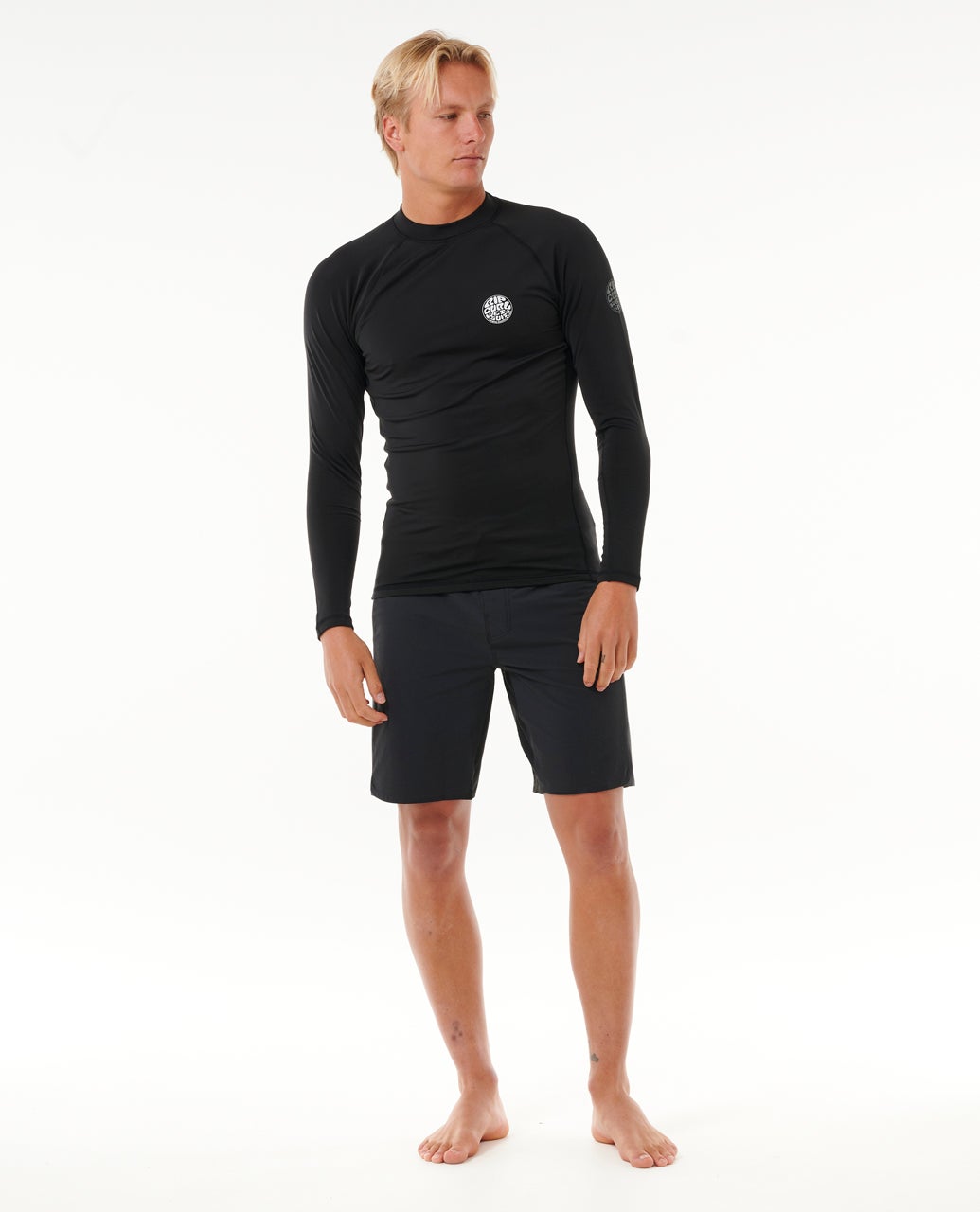 Rip Curl Icons UPF50+ Brushed Long Sleeve Rash Vest