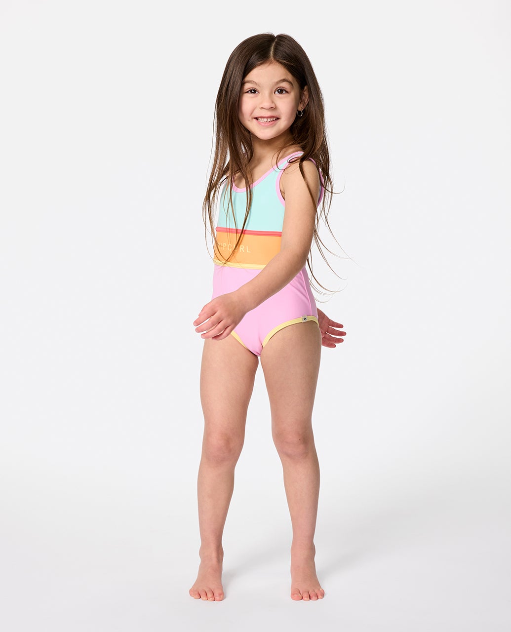 Rip Curl Island Days One Piece Swimsuit - Kids
