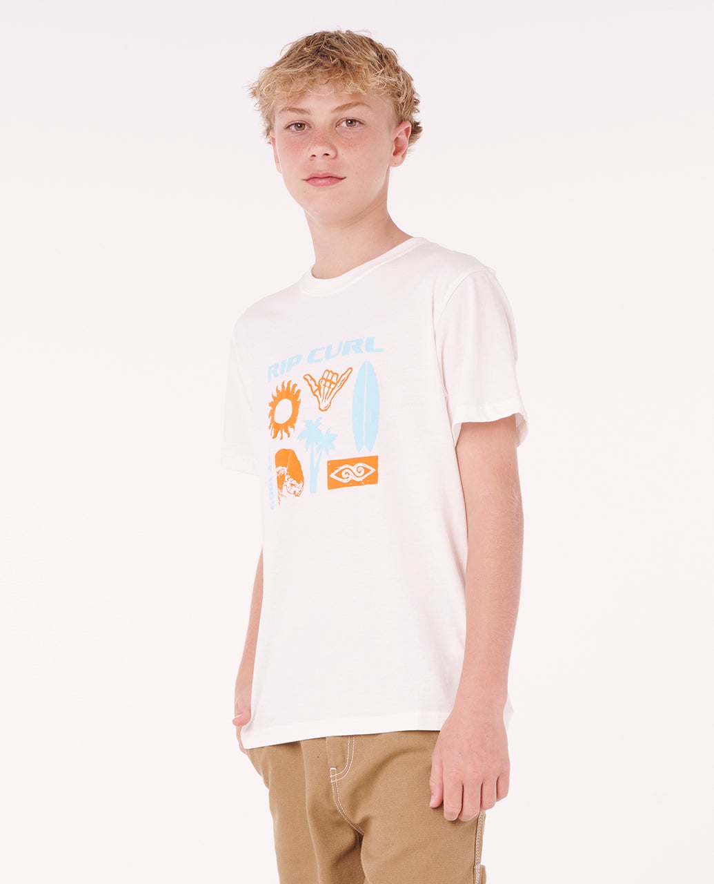 Rip Curl Island Paradiso Logo Tee - Kids