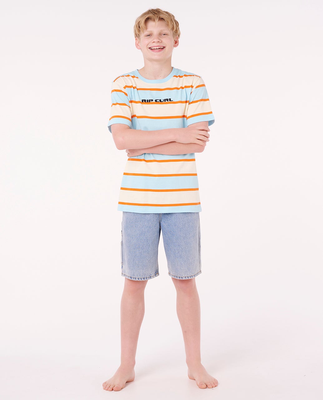 Rip Curl Island Stripe Tee - Kids