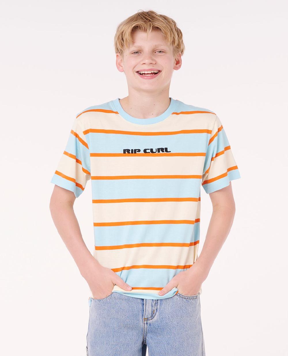 rip curl Island Stripe Tee - Kids