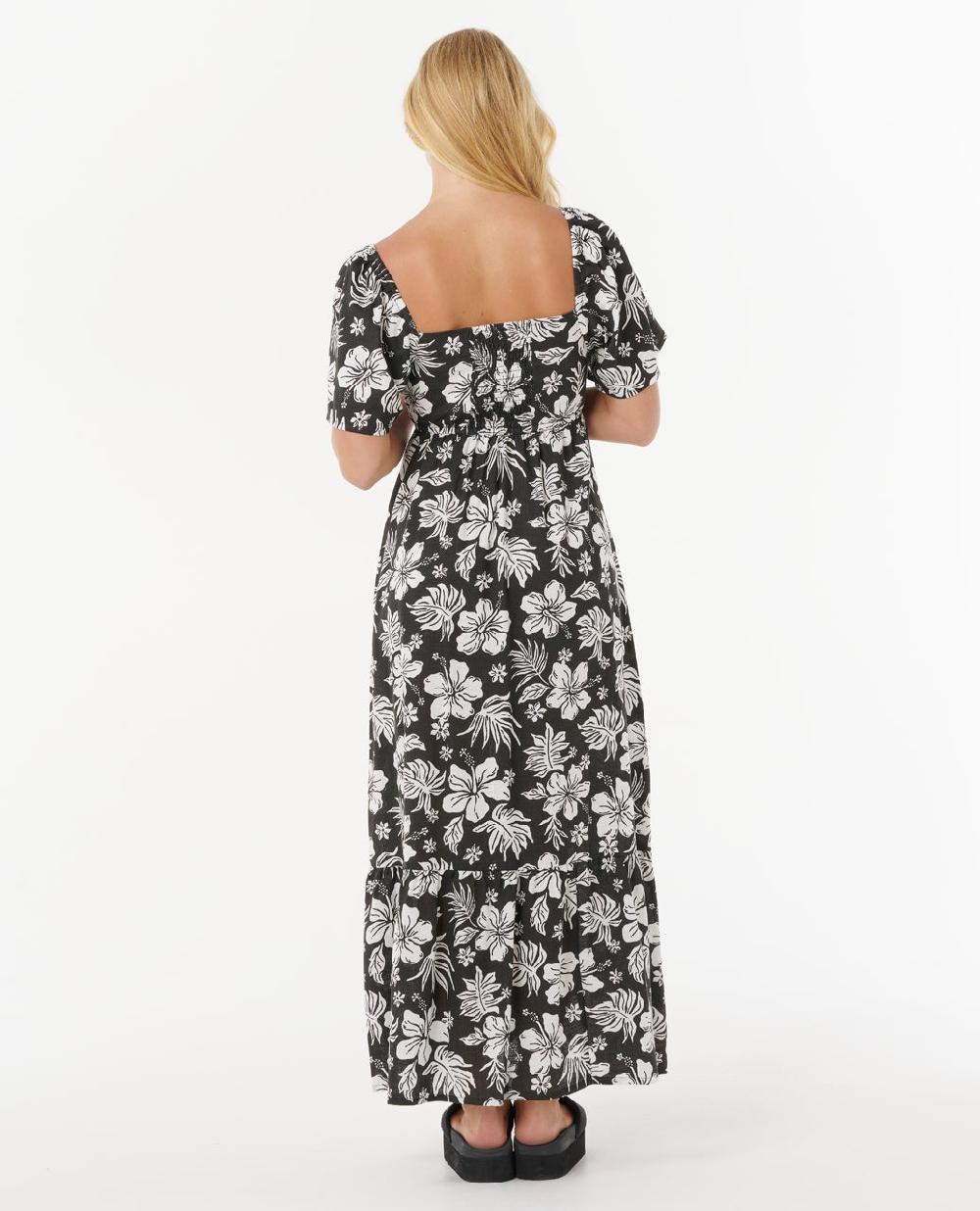 Rip Curl Keepsakes Short Sleeve Maxi Dress