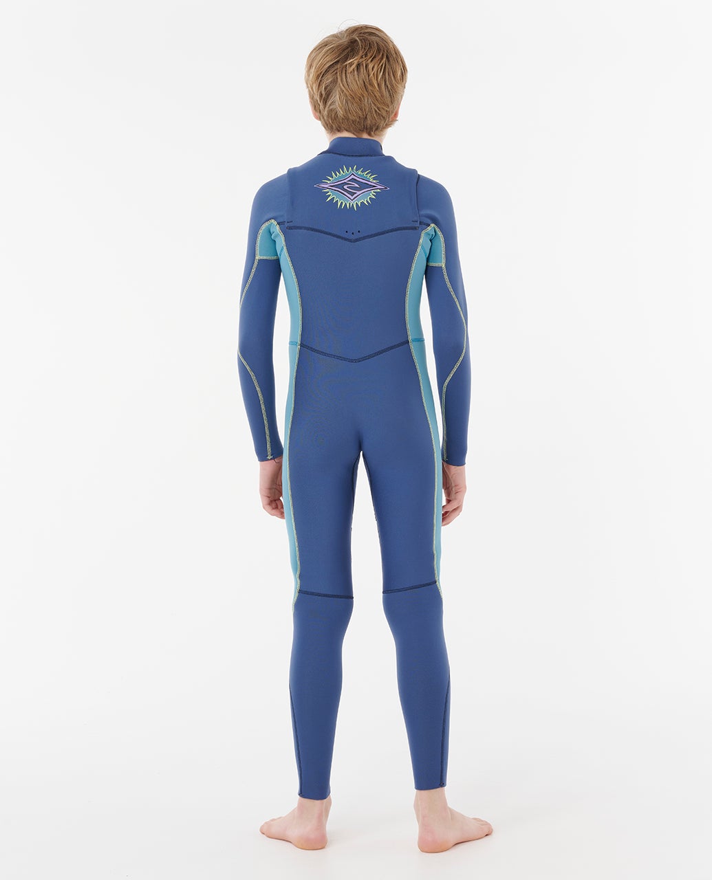 Rip Curl Kids Dawn Patrol 3/2 Chest Zip Steamer