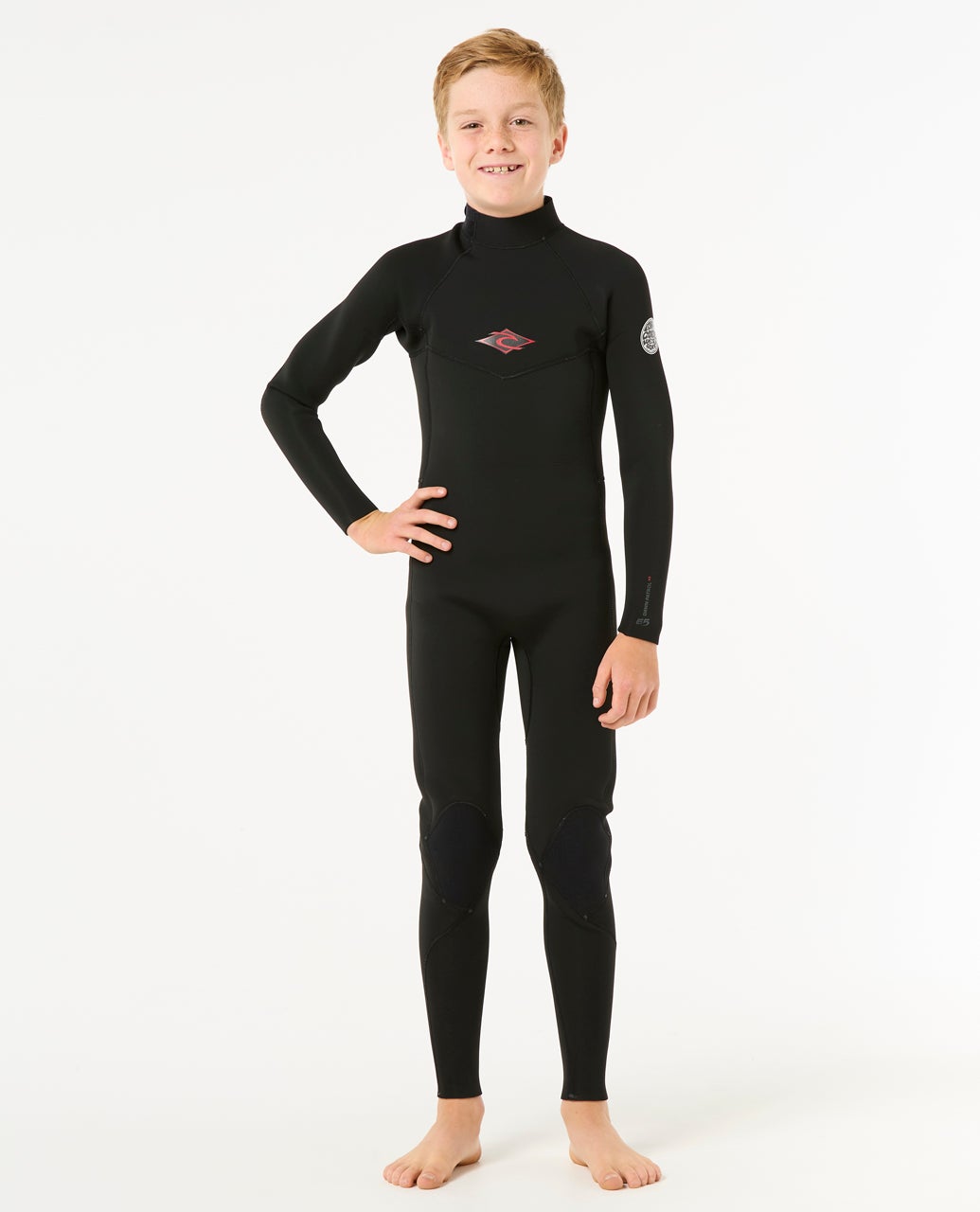 Rip Curl Kids Dawn Patrol 4/3 Back Zip Steamer