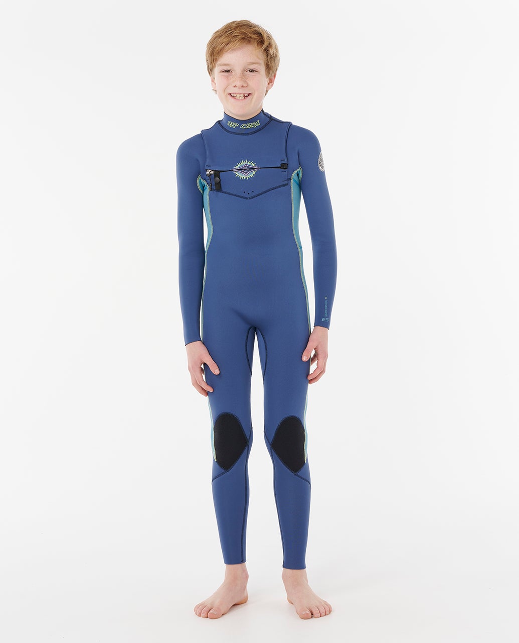 rip curl Kids Dawn Patrol 4/3 Chest Zip Steamer