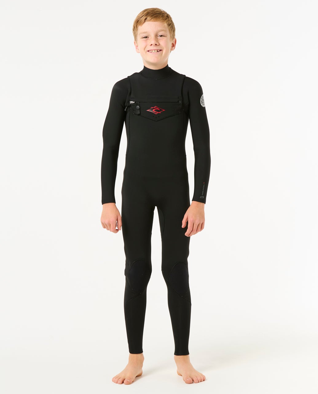 rip curl Kids Dawn Patrol 4/3 Chest Zip Steamer