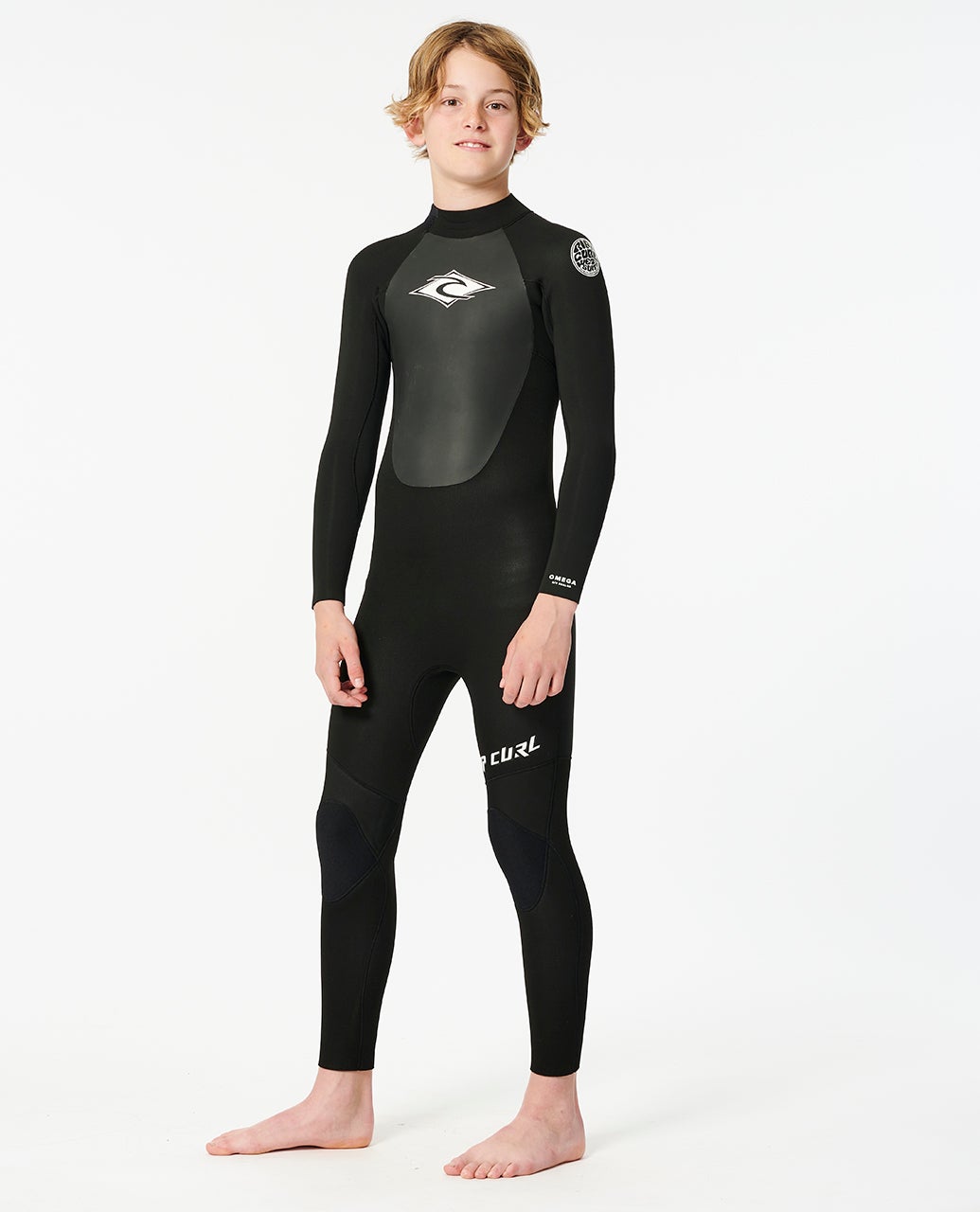 Rip Curl Kids Omega 3/2 Back Zip Wetsuit Steamer